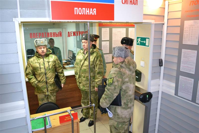 Заместитель командующего Сибирским округом Росгвардии проинспектировал воинские части и подразделения, дислоцирующиеся в Томской области