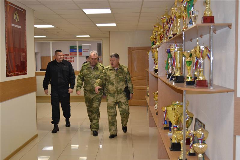 Заместитель командующего Сибирским округом Росгвардии проинспектировал воинские части и подразделения, дислоцирующиеся в Томской области
