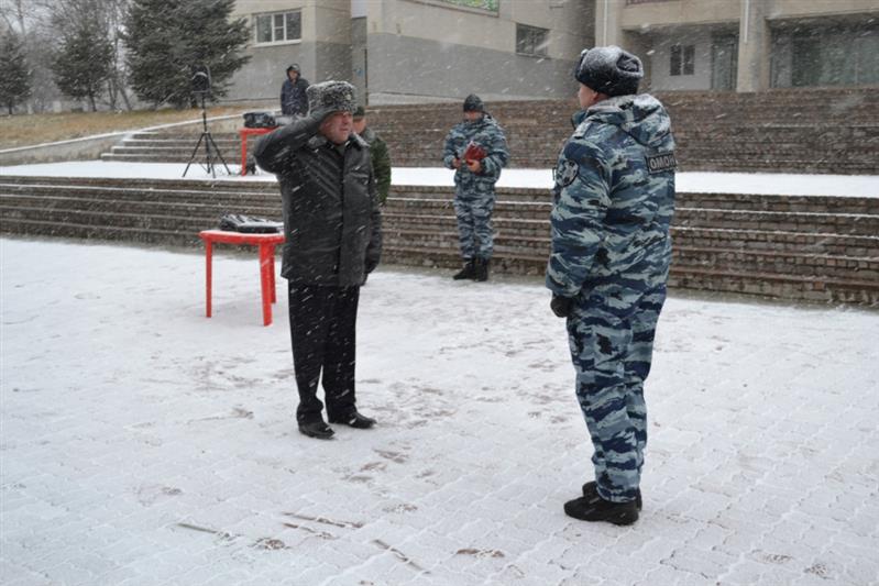 Биробиджанский ОМОН отметил 25-летие
