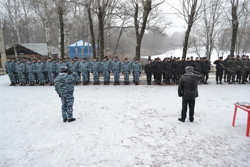 Биробиджанский ОМОН отметил 25-летие