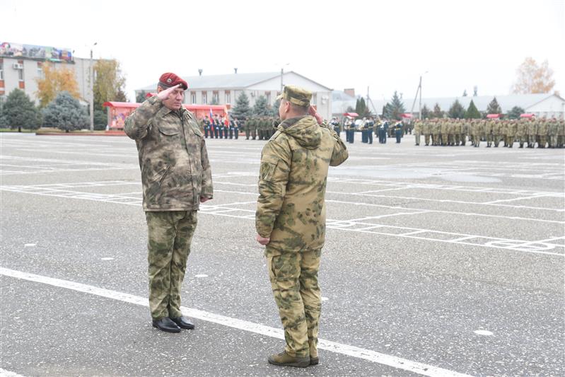 Грозненскому соединению Росгвардии исполнилось 18 лет