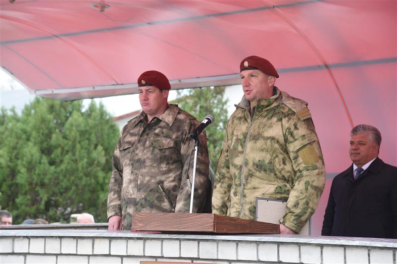 Грозненскому соединению Росгвардии исполнилось 18 лет