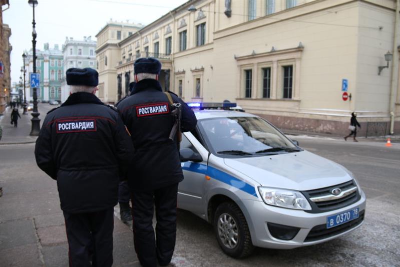 Петербургские росгвардейцы задержали подозреваемых в ограблении и автоугоне