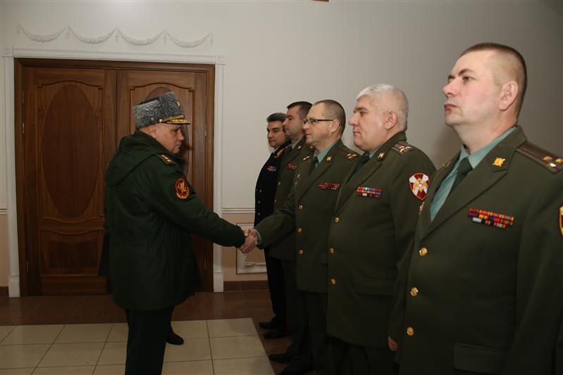 Статс-секретарь – заместитель директора Росгвардии генерал-полковник Сергей Захаркин посетил Санкт-Петербургский военный институт Росгвардии