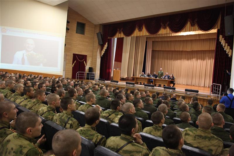 В Новосибирском военном институте прошло памятное мероприятие 