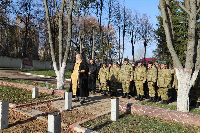 Для тульских росгвардейцев заложили храм