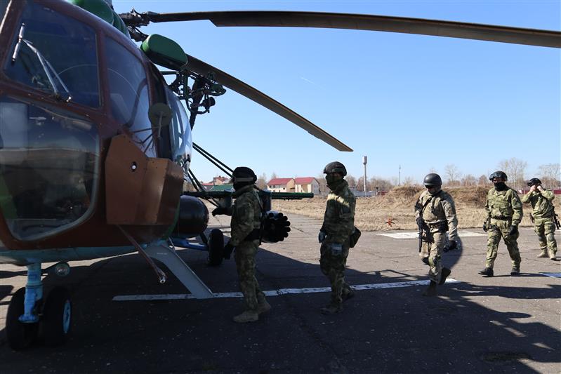 СОБР «Булат» завершил полевой выход 