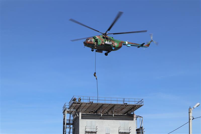 СОБР «Булат» завершил полевой выход 