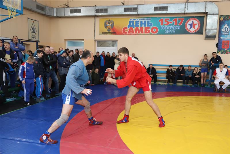 Представитель Росгвардии стал победителем чемпионата Тульской области по самбо