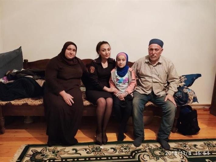 Дагестанские росгвардейцы навестили семьи погибших сотрудников