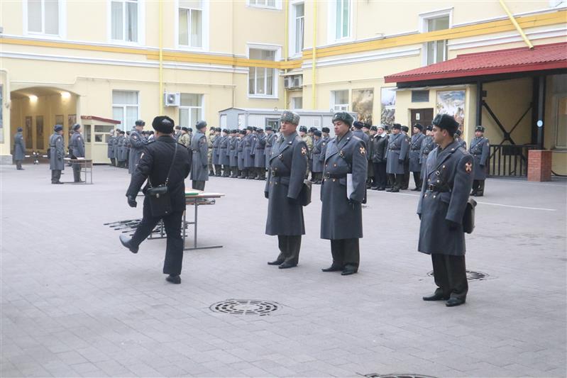 В управлении Северо-Западного округа войск национальной гвардии Российской Федерации прошла итоговая проверка за 2018 год