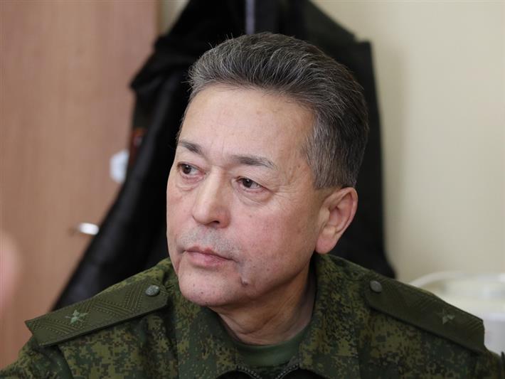 Вопросы героизма и самопожертвования обсудил генерал-майор Руслан Алимов из Республики Казахстан с Героем России Сериком Султангабиевым