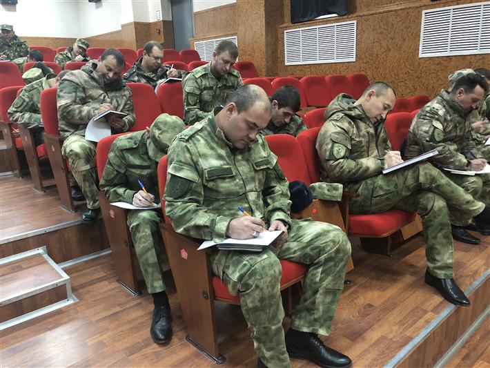 Военнослужащим и сотрудникам Управления Росгвардии по Республике Ингушетия презентовали книги о  прославленных генералах