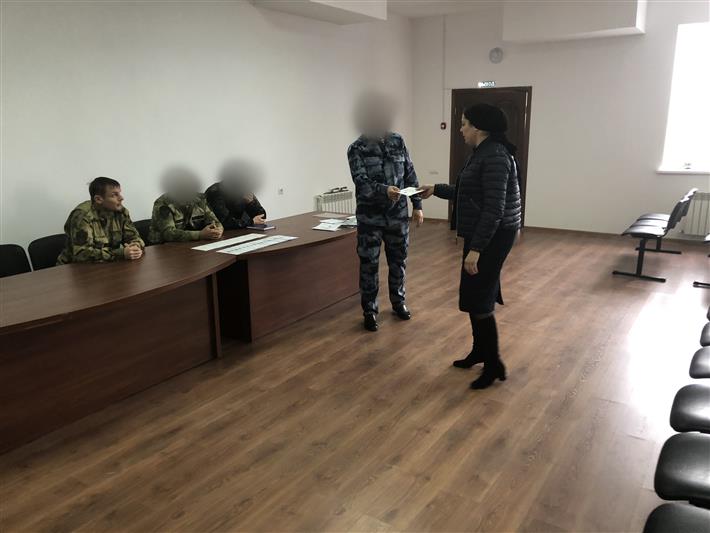 В Управлении Росгвардии по Республике Ингушетия почтили память погибших сотрудников (видео)