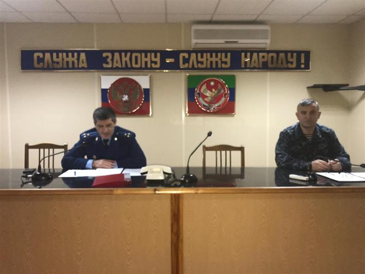 В Дагестане с росгвардейцами провели занятия по профилактике коррупционных правонарушений