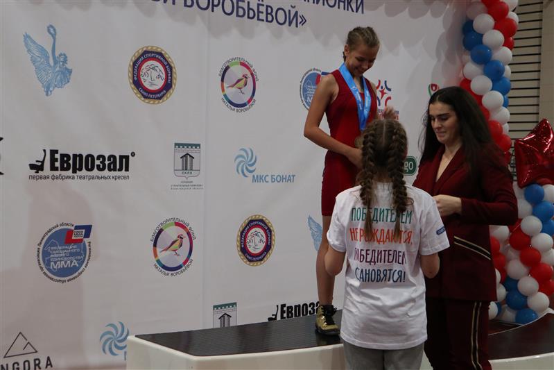 В Санкт-Петербурге прошёл Всероссийский турнир по женской вольной борьбе на призы олимпийской чемпионки Натальи Воробьевой (видео)