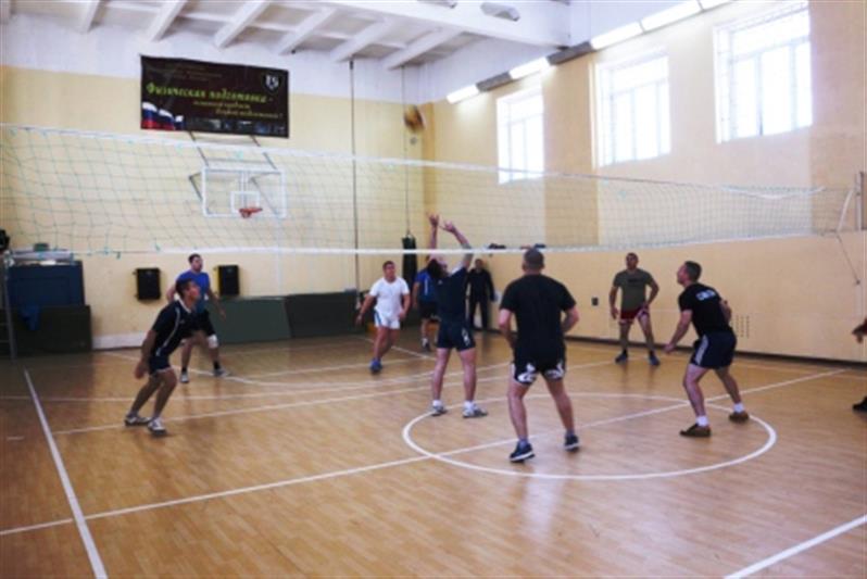 В Управлении Росгвардии по Хабаровскому краю определили лучших волейболистов 