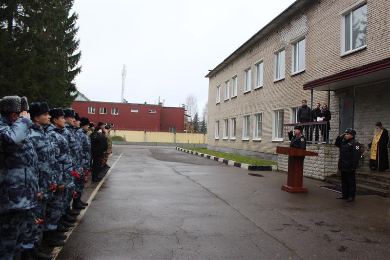 В Северо-Западном округе войск национальной гвардии прошли мероприятия, приуроченные ко Дню памяти погибших правоохранителей