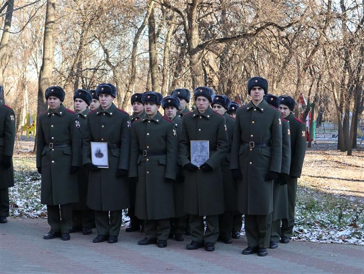 Нижегородские росгвардейцы приняли участие в митинге, посвященном 100-летию окончания Первой мировой войны (фото, видео)