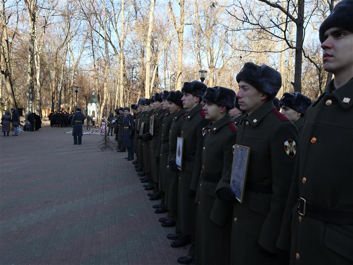 Нижегородские росгвардейцы приняли участие в митинге, посвященном 100-летию окончания Первой мировой войны (фото, видео)