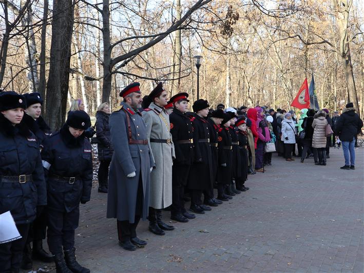 Нижегородские росгвардейцы приняли участие в митинге, посвященном 100-летию окончания Первой мировой войны (фото, видео)