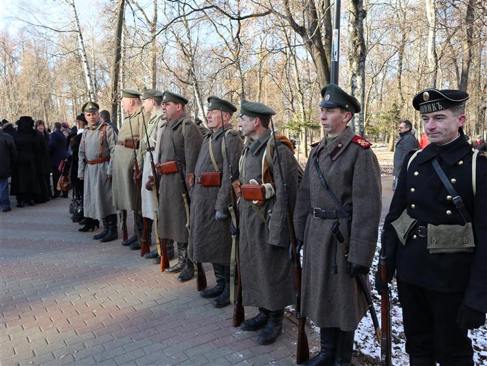 Нижегородские росгвардейцы приняли участие в митинге, посвященном 100-летию окончания Первой мировой войны (фото, видео)