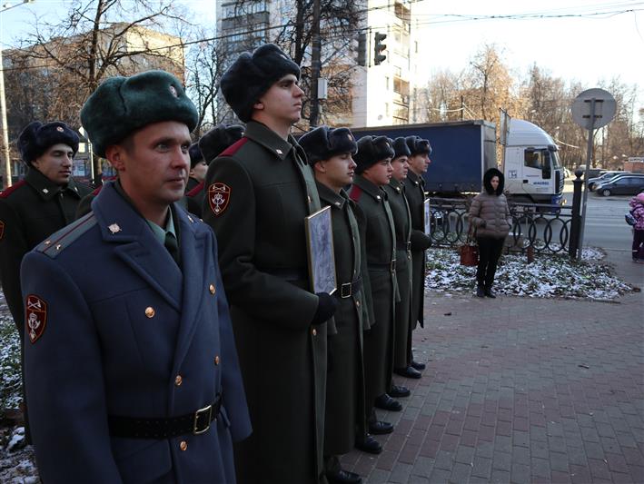 Нижегородские росгвардейцы приняли участие в митинге, посвященном 100-летию окончания Первой мировой войны (фото, видео)