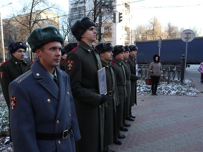 Нижегородские росгвардейцы приняли участие в митинге, посвященном 100-летию окончания Первой мировой войны (фото, видео)