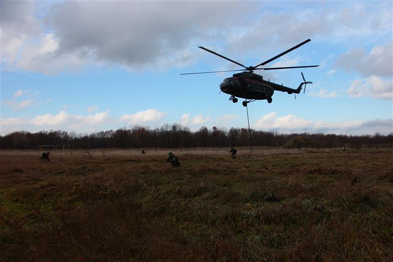 Журналисты регионального телеканала побывали на полевом выходе краснодарского ОМОН (видео)