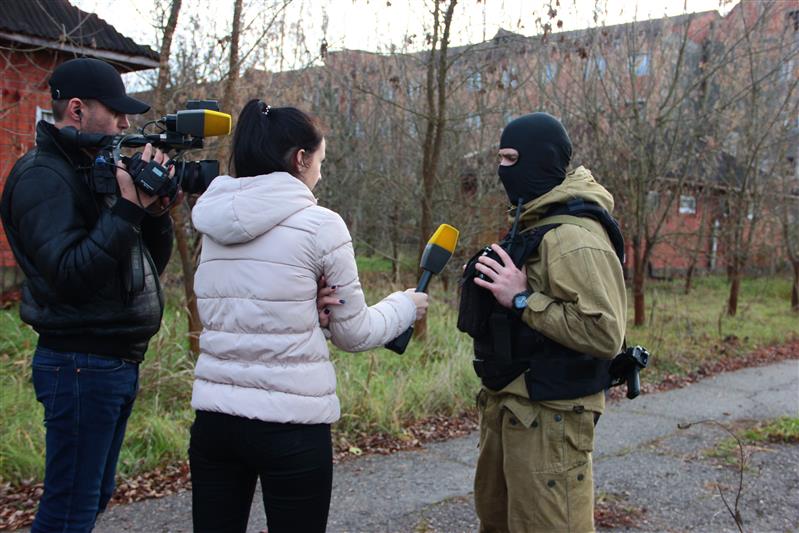 Журналисты регионального телеканала побывали на полевом выходе краснодарского ОМОН (видео)