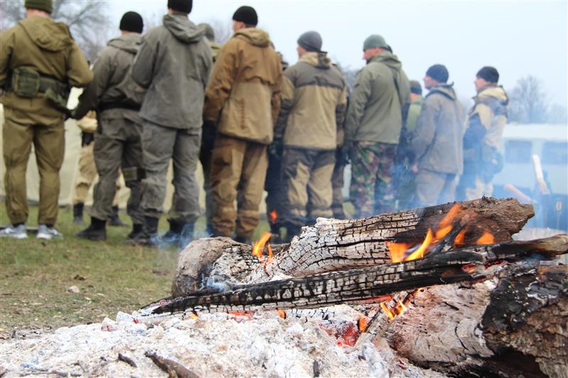 Курские журналисты побывали на полевом выходе бойцов СОБР
