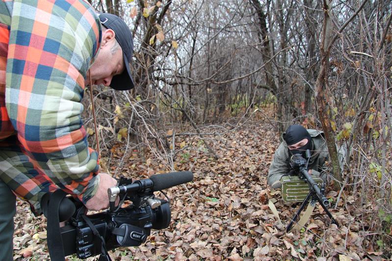 Курские журналисты побывали на полевом выходе бойцов СОБР