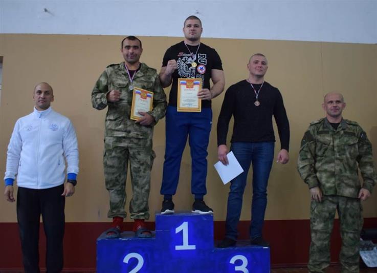Завершился чемпионат Главного управления  Росгвардии по Республике Крым и городу Севастополю  по рукопашному бою