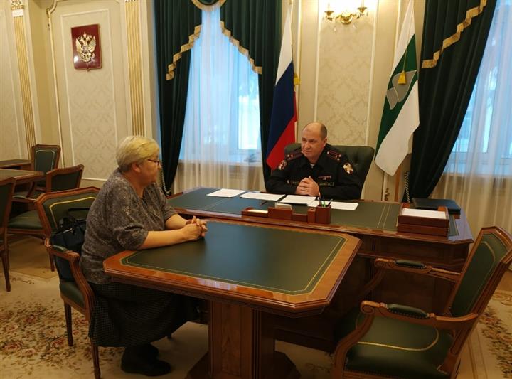 Начальник Управления Росгвардии по Курганской области провел прием граждан