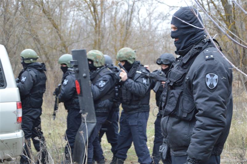 В Орловской области завершился полевой выход СОБР 