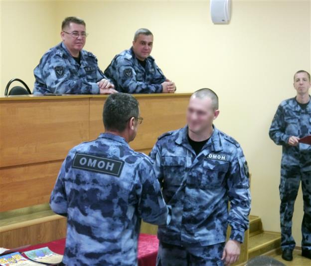 Тольяттинский ОМОН отметил годовщину своего образования