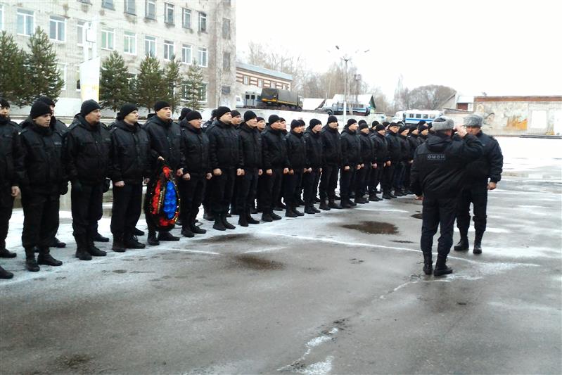 Березниковский ОМОН отметил 25-летие