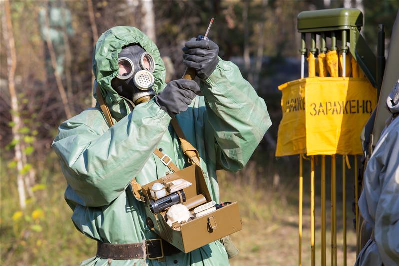 13 ноября - День образования войск РХБ защиты