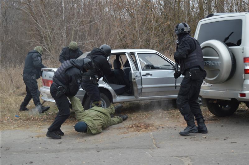 В Орловской области завершился полевой выход СОБР 