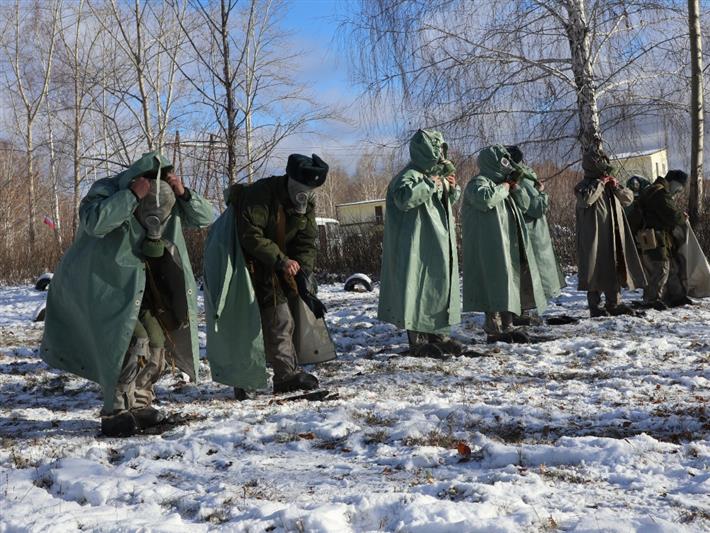 Военнослужащие Уральского округа Росгвардии сдают  итоговую проверку за 2018 год