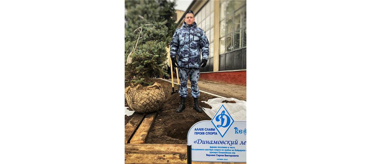 Воронежский ОМОН присоединился к акции «Динамовский лес»