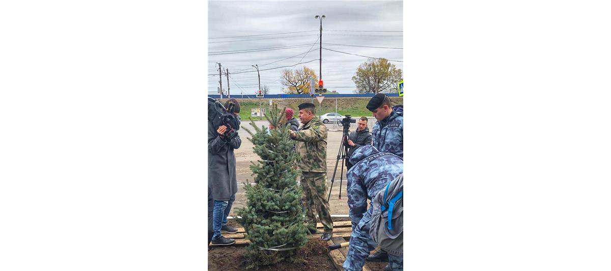 Воронежский ОМОН присоединился к акции «Динамовский лес»