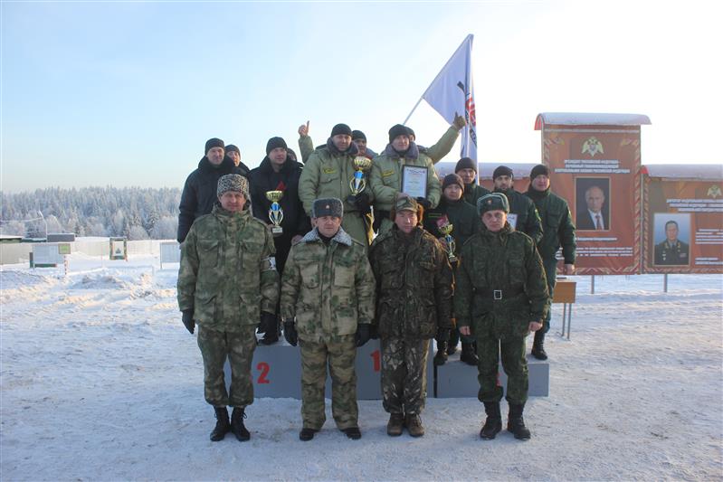 Команда пермского института Росгвардии одержала победу на краевом чемпионате по прикладной стрельбе