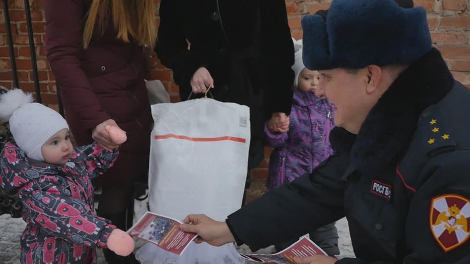 В Новгородской области проходит профилактическая акция Росгвардии «Безопасный Новый Год»