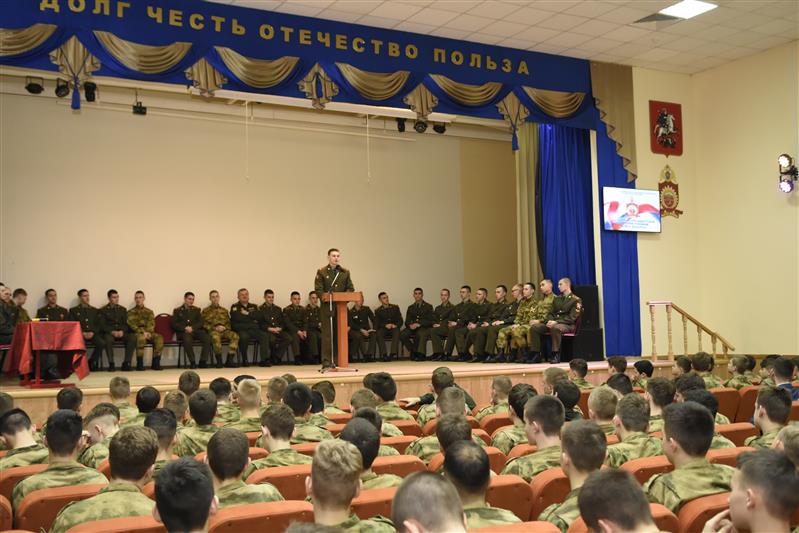 Воспитанники Московского президентского кадетского училища имени М.А. Шолохова встретились с курсантами Росгвардии