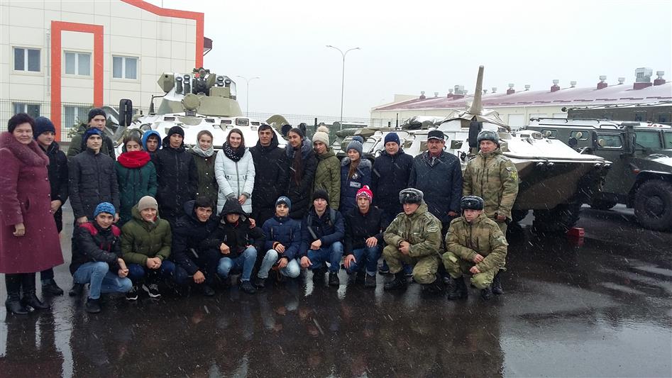 На Ставрополье  военнослужащие Центра специального назначения провели патриотическое мероприятие для школьников