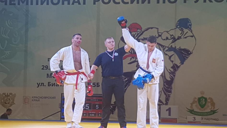 Сибирские росгвардейцы взяли три «золота» на чемпионате России по рукопашному бою