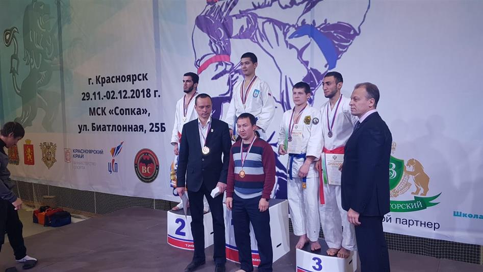 Сибирские росгвардейцы взяли три «золота» на чемпионате России по рукопашному бою