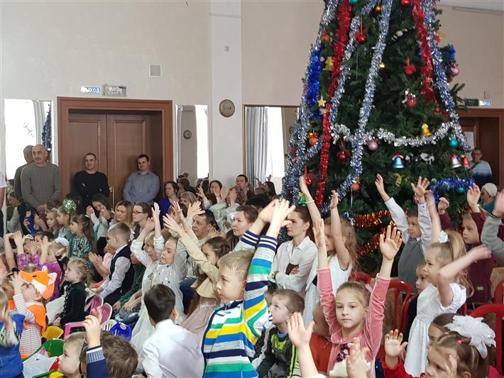 В Центральном федеральном округе прошли новогодние ёлки для детей росгвардейцев