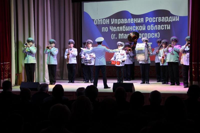 Златоустовский и магнитогорский ОМОН отметили  25-летие 